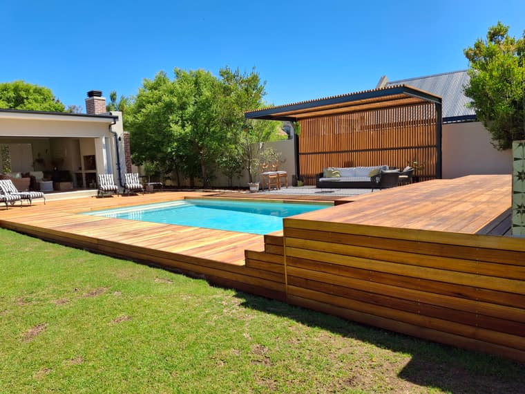 Deck and Pergola balau Cape Town