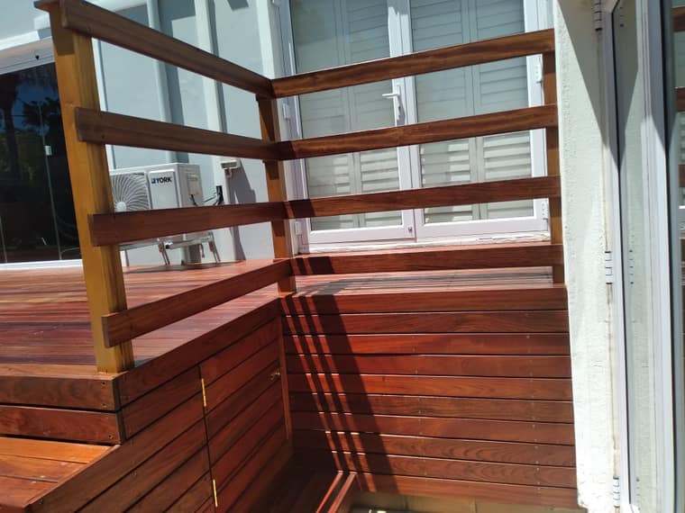 Stellenbosh hardwood Deck Frikkie Erasmus 2021