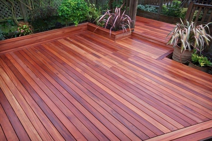 Balau stained Deck Tamboerskloof Cape Town