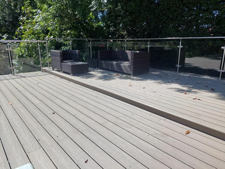 Composite Deck elevated step Durbanville