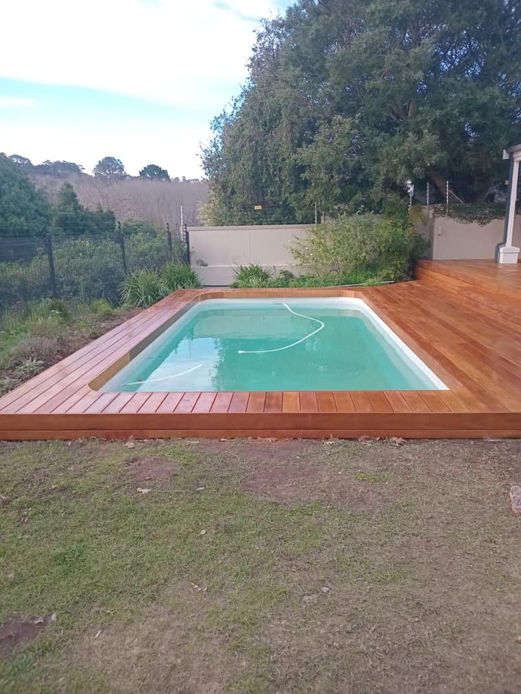 Hardwood Deck oiled Gardens Cape Town