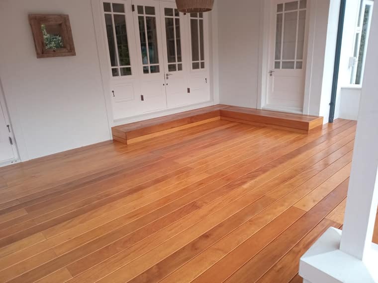 Hardwood Deck oiled Gardens Cape Town